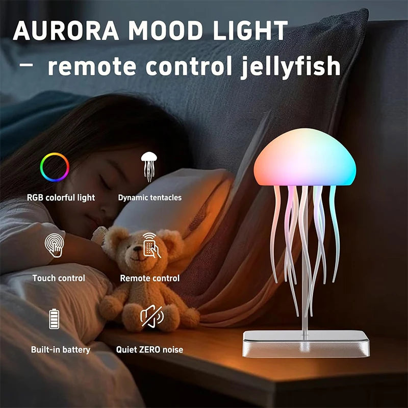 LED Jellyfish Lamp.
