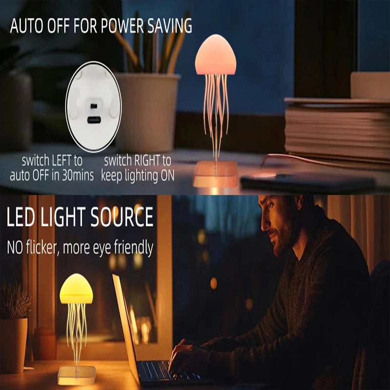 LED Jellyfish Lamp.