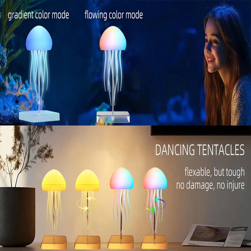 LED Jellyfish Lamp.